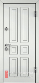 Входные двери МДФ в Ногинске «Белые двери МДФ»